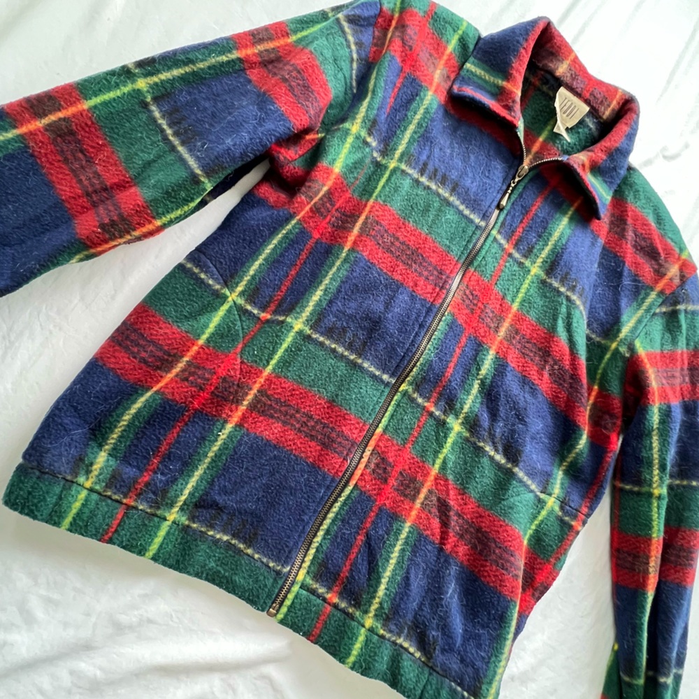 Plaid Teddi Jacket